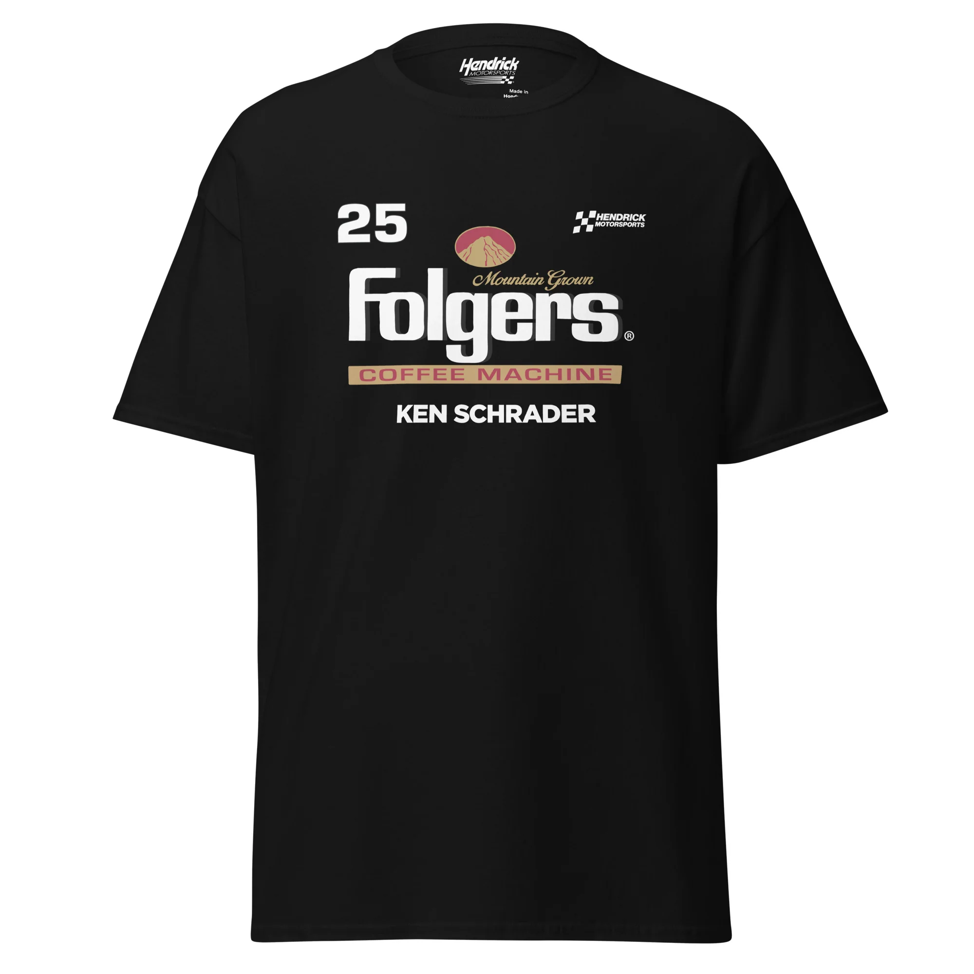 Hendrick Motorsports Ken Schrader #25 Folgers T-Shirt