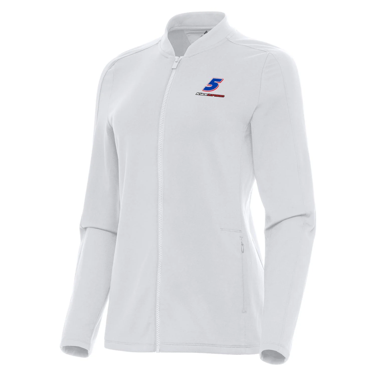 Kyle Larson #5 Women's Continual Jacket - White