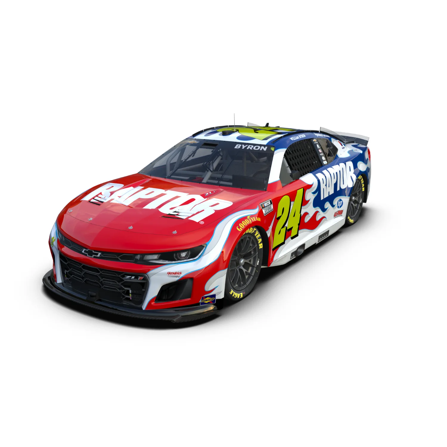 William Byron #24 2026 RAPTOR 1:24 ELITE Die-Cast